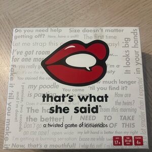 That's What She Said Game